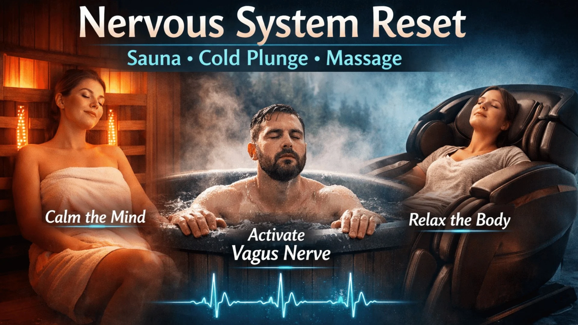 Nervous System Reset with Sauna, Cold Plunge & Massage: Wellness Guide Released