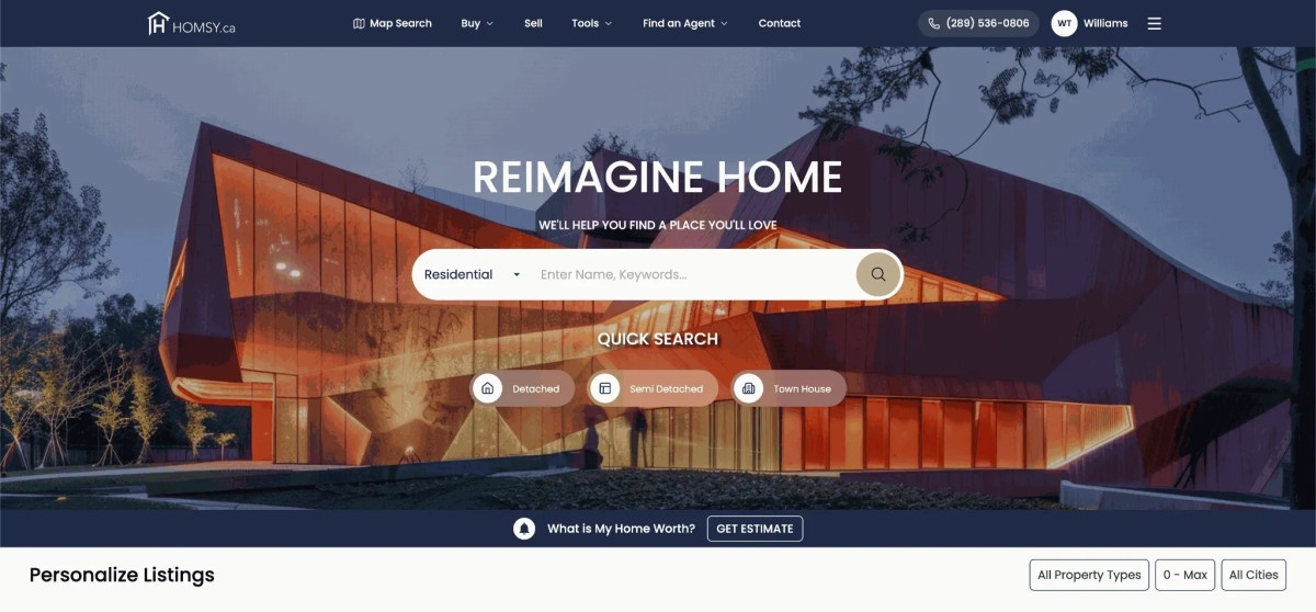 Homsy.ca Advances a Modern Real Estate Experience for Buyers and Sellers Across